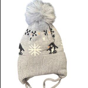 Adorable Kids Grey Bennis Hat – Cozy, Stylish & Perfect for Winter
